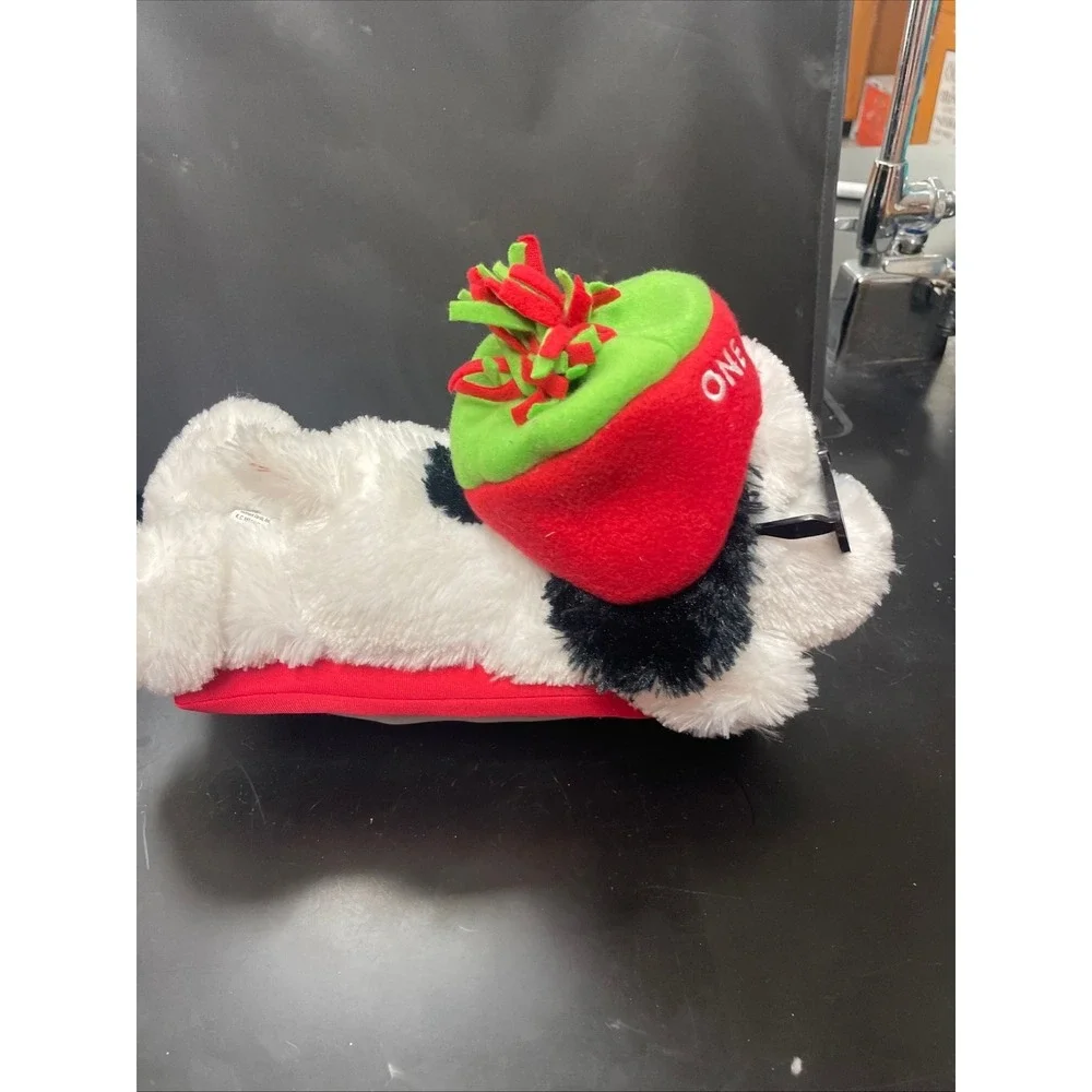 SNOOPY on Sled Hallmark Plush Peanuts Sunglasses Hat 12